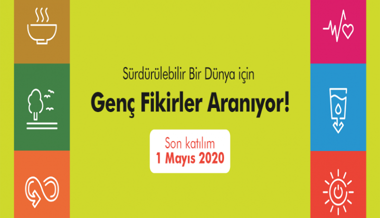 Sürdürülebilir Gelecek Ödüllü Proje Fikri Yarışması duyuru görselidir.