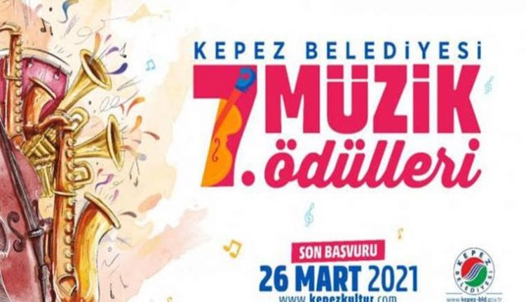 Kepez Belediyesi Ulusal Müzik Ödülleri Yarışması duyuru görselidir.