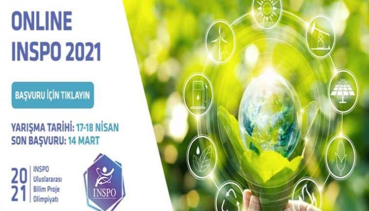 Uluslararası Fen Bilimleri Proje Yarışması duyuru görselidir.