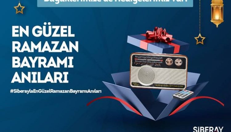 Siberay Ramazan Bayramı Anı Yarışması duyuru görselidir.