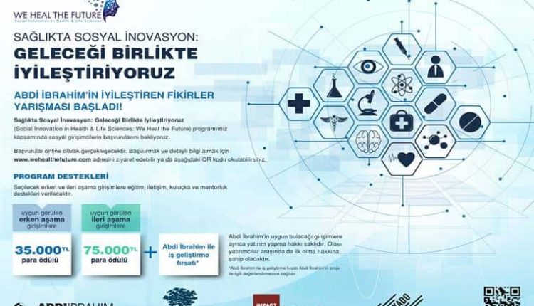 Sağlıkta Sosyal İnovasyon Programı İyileştiren Fikirler Yarışması duyuru görselidir.