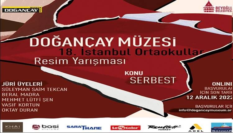 Doğançay Müzesi İstanbul Ortaokullar Resim Yarışması 2022