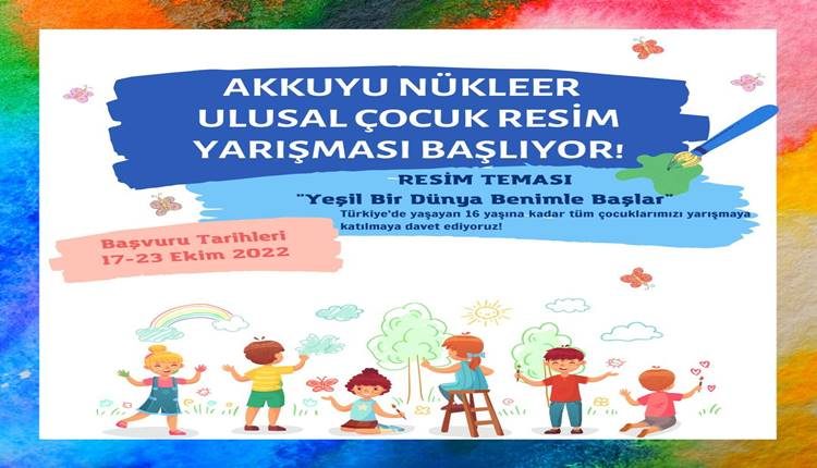 Akkuyu Nükleer Ulusal Çocuk Resim Yarışması 2022