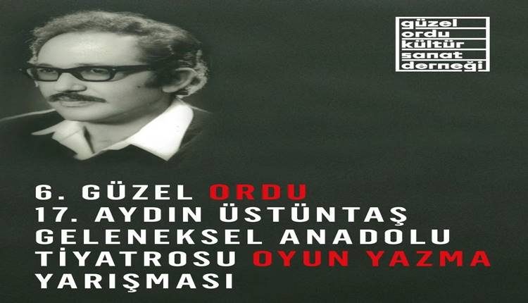 Aydın Üstüntaş Geleneksel Anadolu Tiyatrosu Oyun Yazma Yarışması 2023