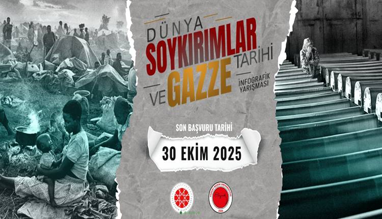 “Dünya Soykırımlar Tarihi ve Gazze” Temalı İnfografik Yarışması